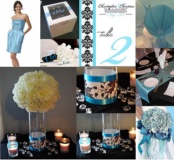 wedding color aqua blue this is my wedding theme board i have either 