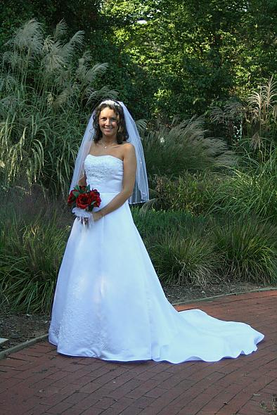 Michaelangelo Wedding Dress Veil and Slip For SaleExcellent Condition
