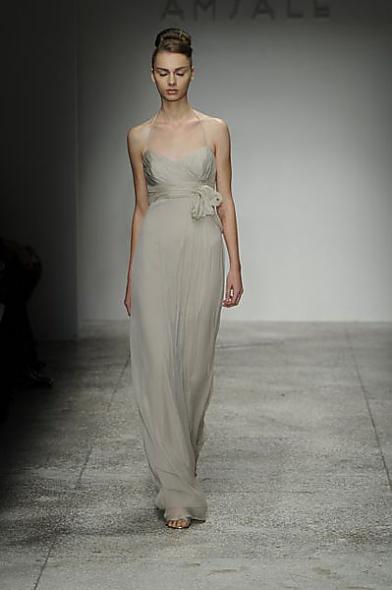 Find more dresses from Amsale's Fall 2011 collection here on the blog
