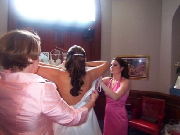 Half Up Half Down Wedding Hair Back