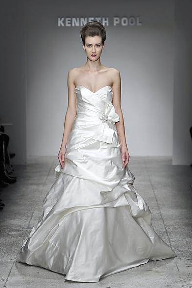 Kenneth Pool Fall 2011 Wedding Gown