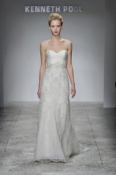 Kenneth Pool Fall 2011 Wedding Gown
