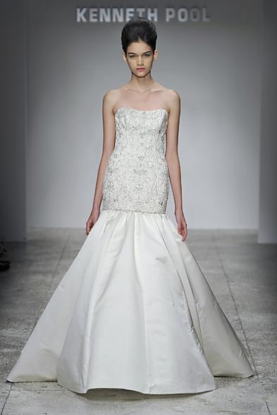 Kenneth Pool Fall 2011 Wedding Gown