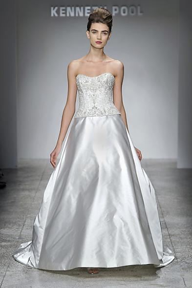 Kenneth Pool Fall 2011 Wedding Gown