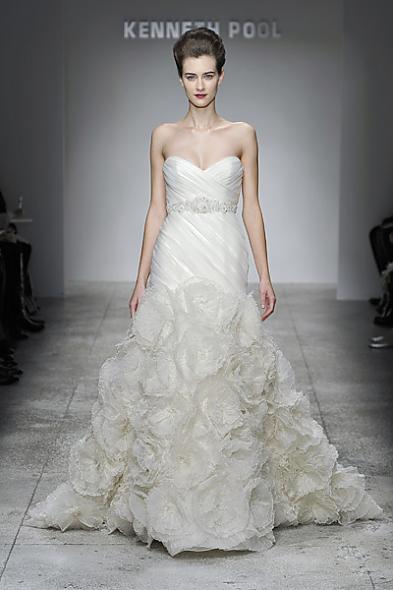 Kenneth Pool Fall 2011 Wedding Gown