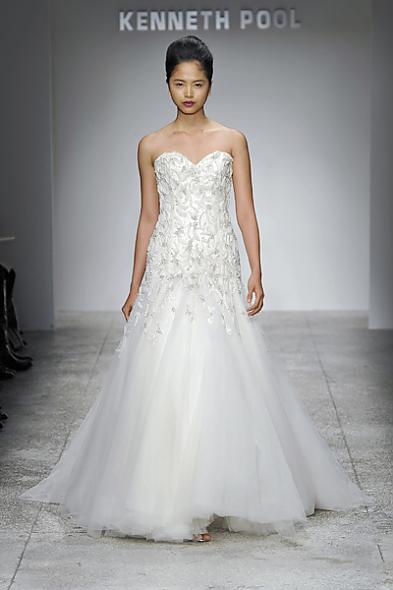 Kenneth Pool Fall 2011 Wedding Gown