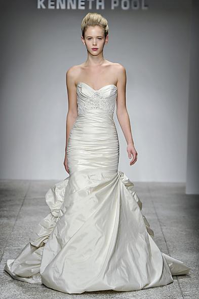 Kenneth Pool Fall 2011 Wedding Gown