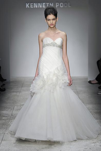 Kenneth Pool Fall 2011 Wedding Gown