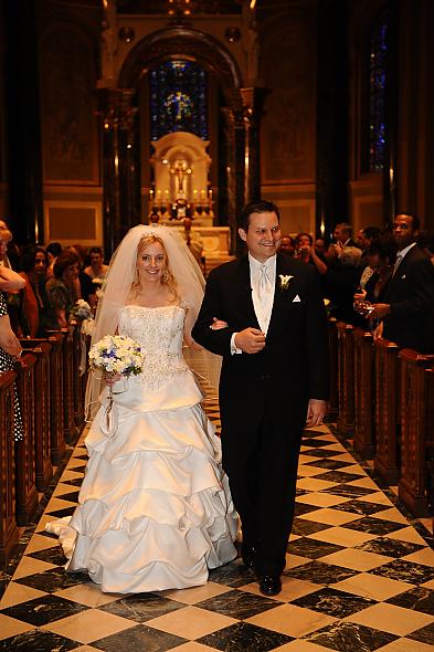 Me and my Hubby in my Ceremony Dress