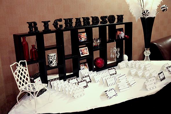 Place card table