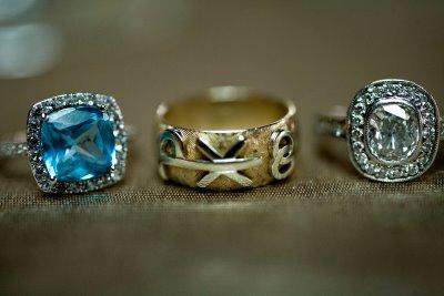 Mrs. Peacock's rings