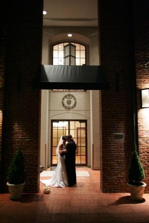 Just married.