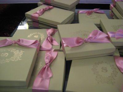 Miss Perfume's Invitation Boxes