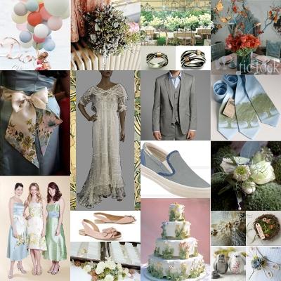 Light Blue Shoes Wedding on Shelley R  S Gray And Light Blue Inspiration Board    Weddingbee