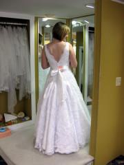 Miss Powder Puff's Dress- Back and B