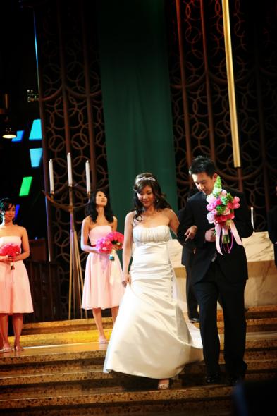 Mrs. Eggplant's Ines Di Santo Gown