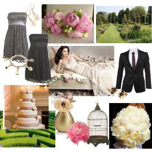 A garden wedding