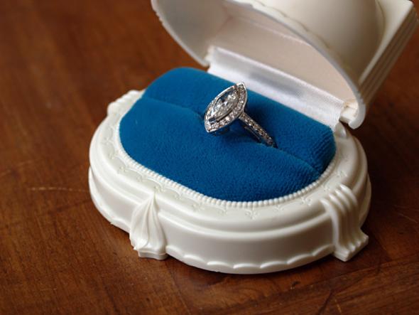Ms. Mary Jane's Marquise Ring