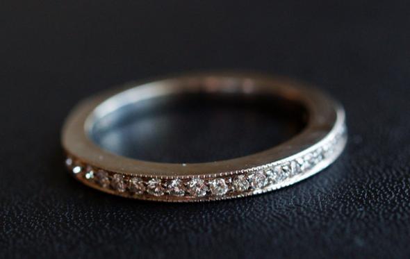 Ms. Mary Jane's Marquise Ring: the m