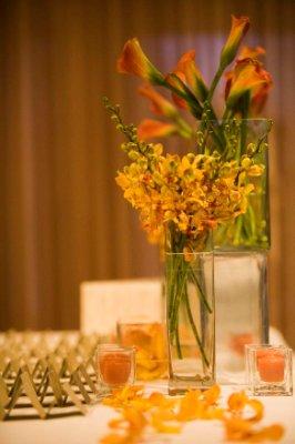 Placecard Table Flowers