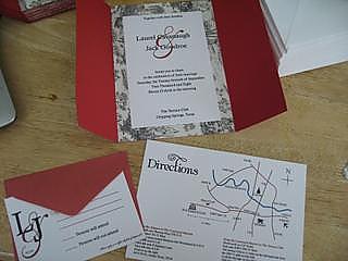 DIY Gatefold Invites
