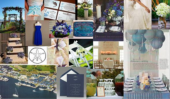 Joie de Vie's nautical inspiration board