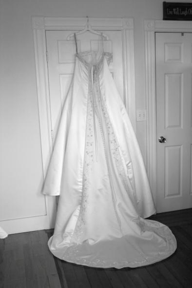 Mrs Corn's Alfred Angelo Dress