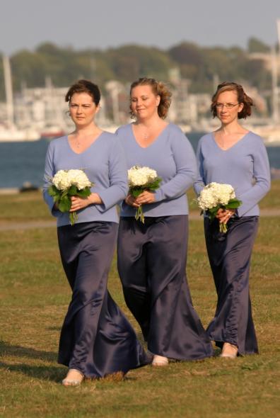 Mrs Corn's Bridesmaid's 'dressed'
