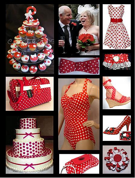 Red & White Polka Dots