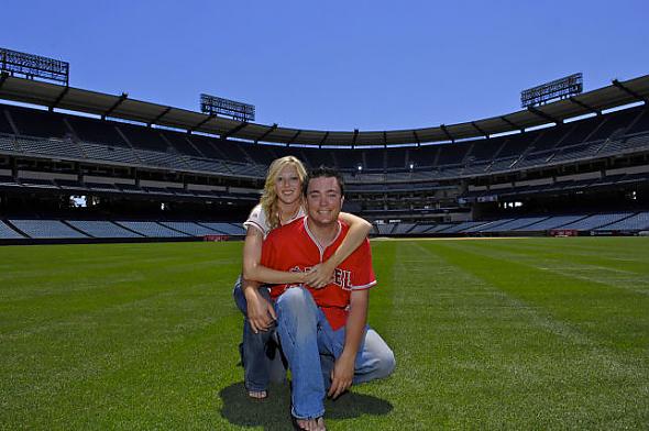 Angels Stadium outfield