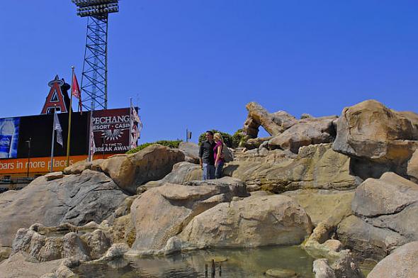 Staring off on the rock pile...