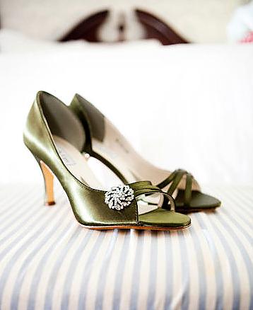 Green Shoes Bridal on Green Bridal Shoes    Weddingbee Gallery