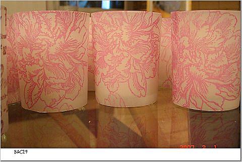 Mrs. Emerald's DIY Votive Candles (Flower)