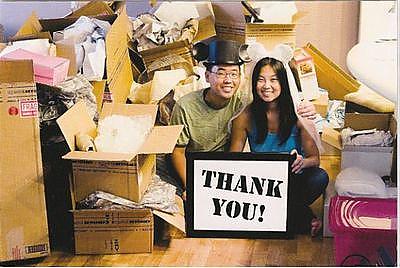 Mrs. Caramel's DIY Thank You Cards