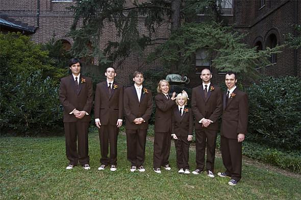 Mrs. Candy Corn's Groom and Groomsme