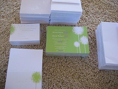Mrs. Espresso's Invitations, RSVP's, and Thank You Cards