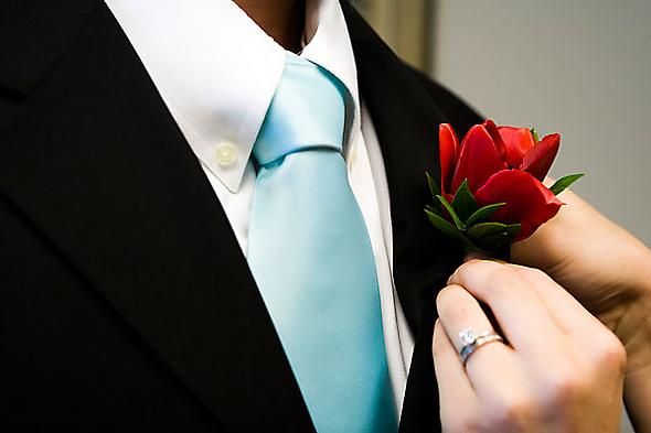 Mrs. Lime's Groomsmen Boutonniere