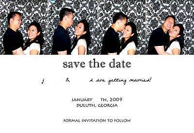 Mrs. Blush's DIY Save the Date