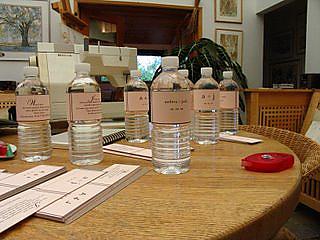 Mrs. Caterpillar's DIY Water Bottle Label