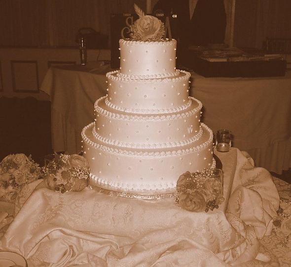 Mrs. Ladybug's Wedding Cake Reception 1