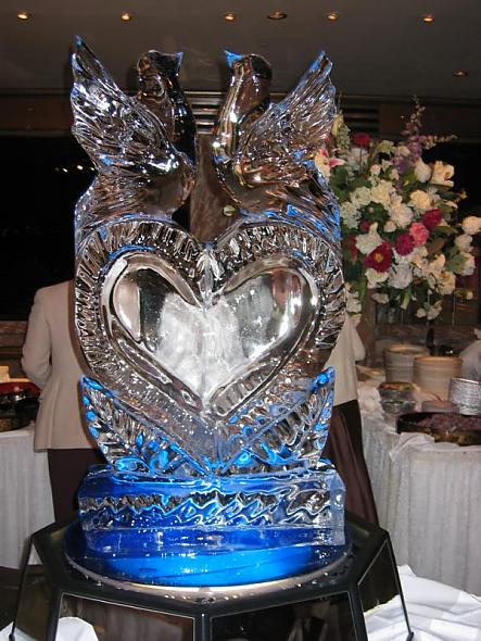 Mrs. Ladybug's Ice Sculpture