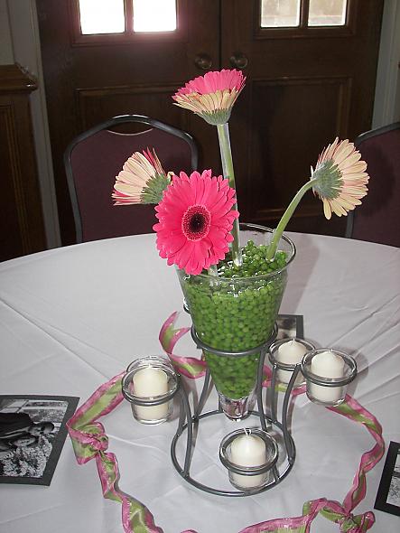 Unique Gerber Centerpiece