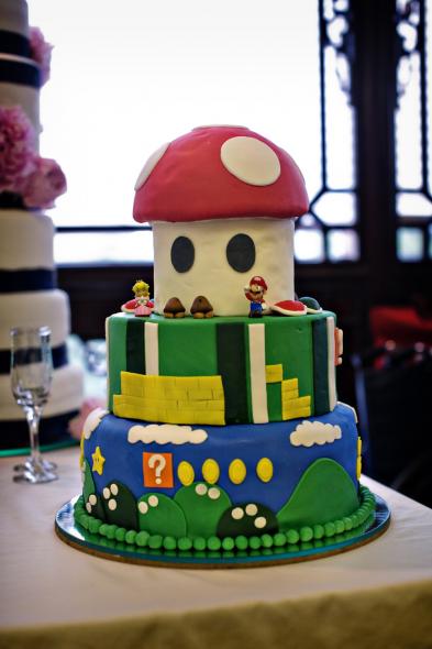 Mr. Toucan's Mario Cake