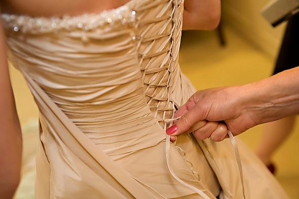 Cream dress