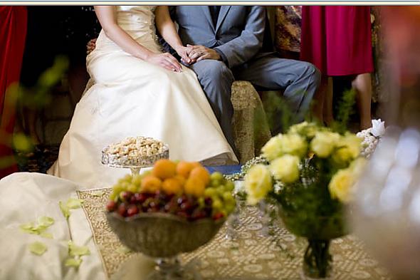 The Persian ceremony  - sofreh aghd