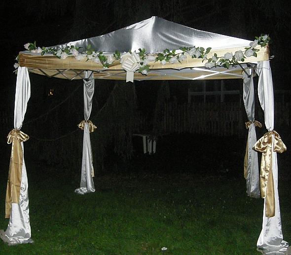 2dBride and NotFroofy's chuppah wedding canopy