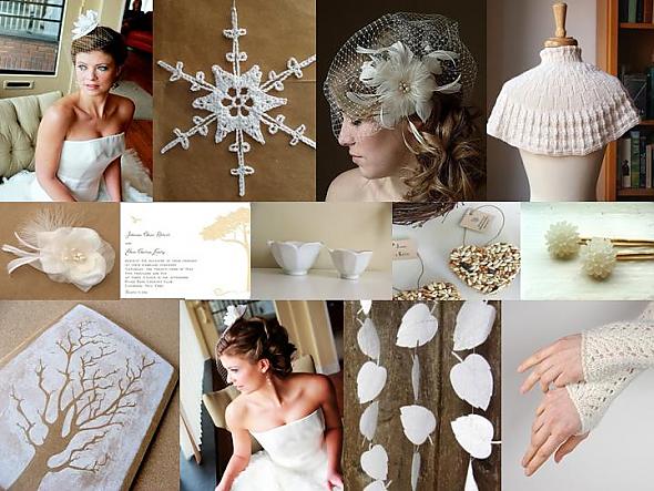 {Etsy Wednesday} Little Winter Bride