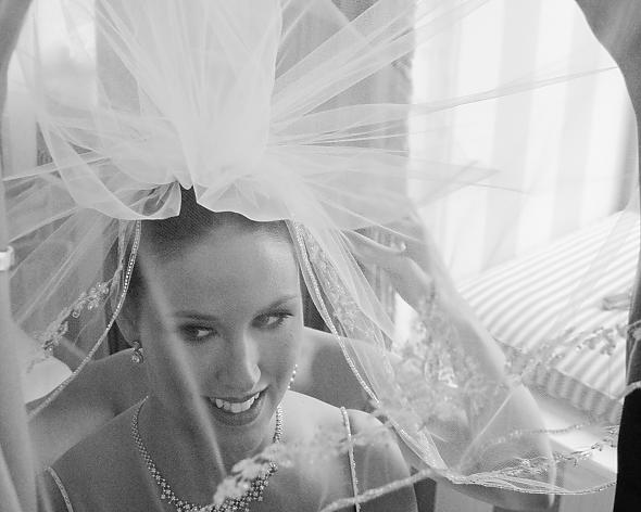 Putting on my veil