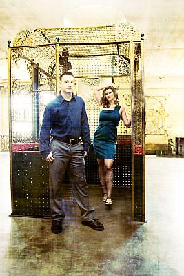High Fashion Engagement Pic