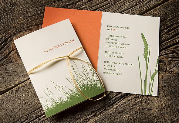 Do all things with Love - Letterpress Stationery